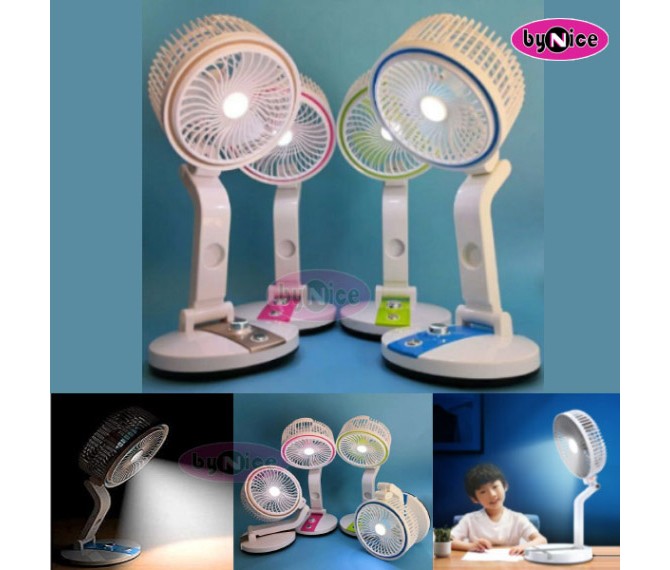 Folding fan with Led light HS LR2018